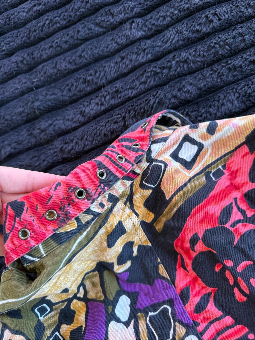 Printed Utility Jacket - Multicolor - Picture 5 of 6